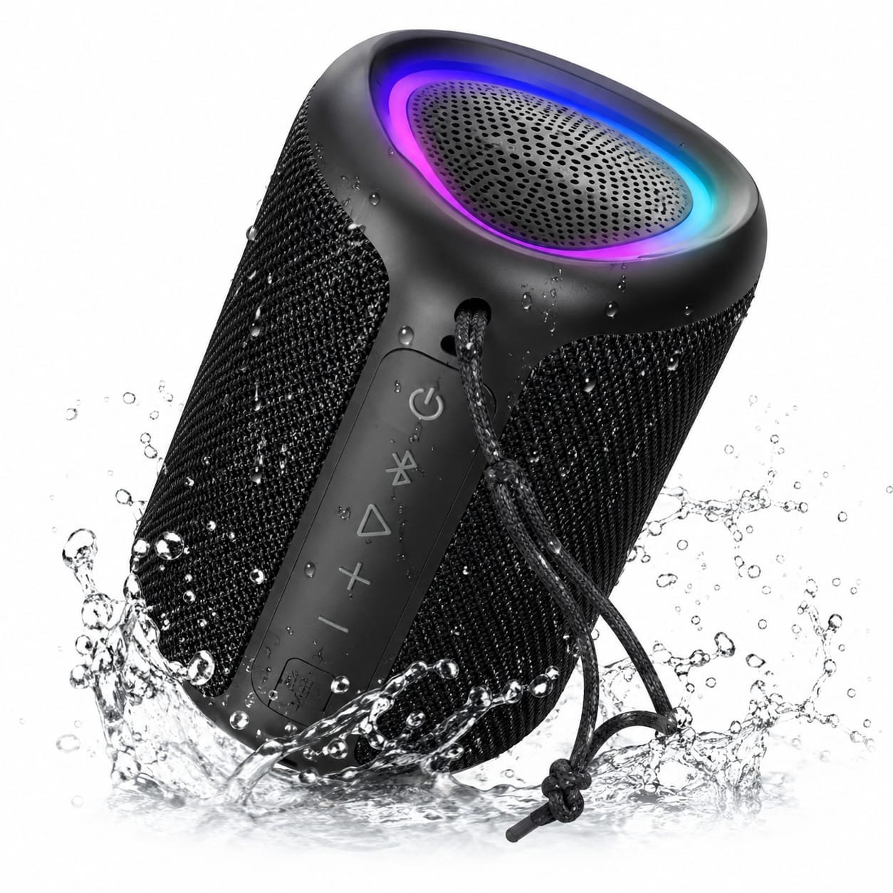 AI-generated illustrative product visual of Portable Bluetooth Speaker Beach Essentials